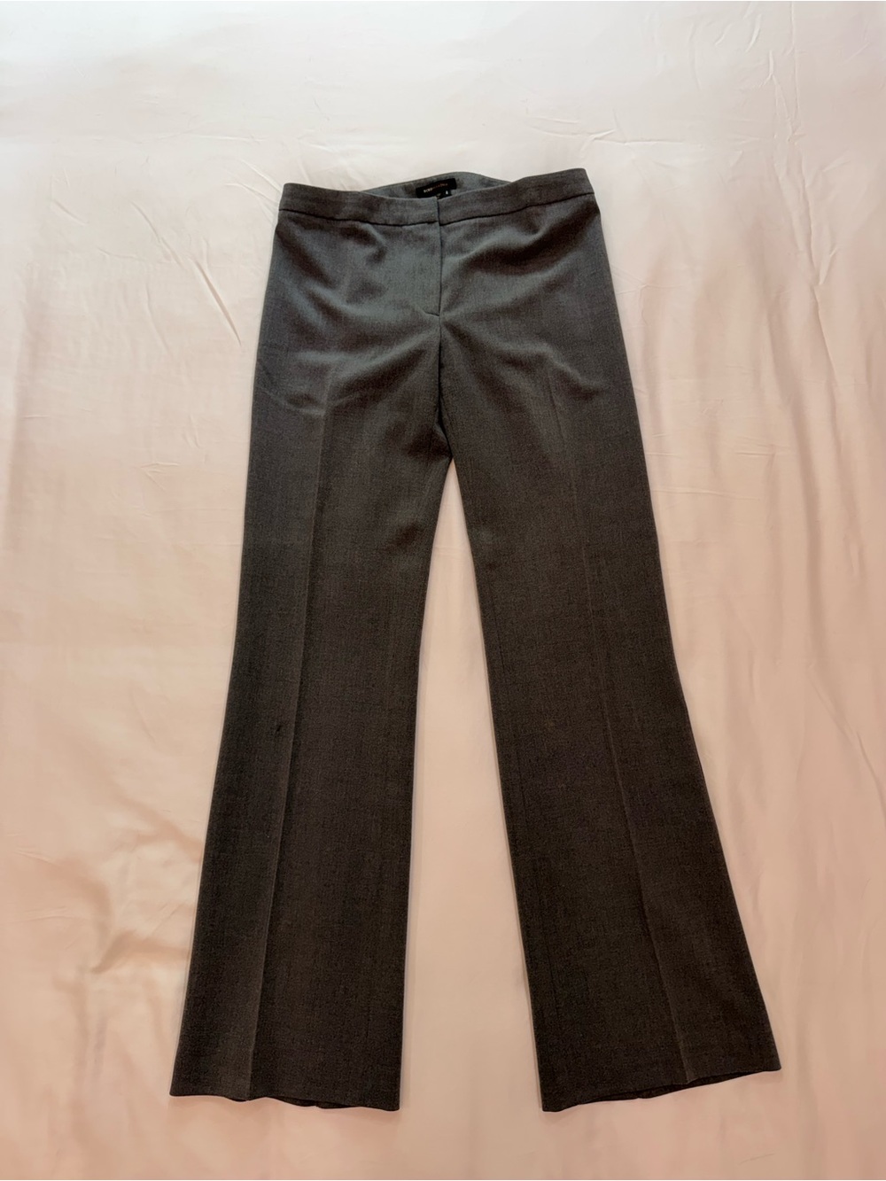BCBGMaxAzria Charcoal Flared Dress Trousers